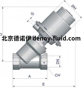 Burocco气动开关阀VPFL FL UNI PN 10 16细节 Burocco气动开关阀VPFL FL UNI PN 10 16细节