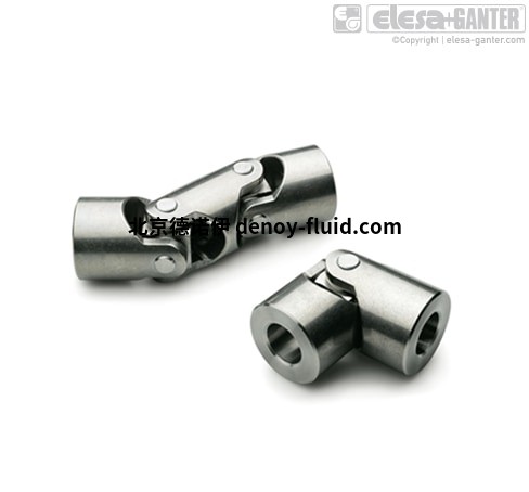 elesa_ganter三臂旋钮VB.839-B-SOFT DIN 808-Universal joints-Steel, friction bearing