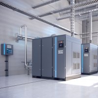 ATLAS COPCO品牌 ZR和ZT(VSD)螺杆式和旋齿式无油空气压缩机