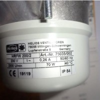 Helios轴流风扇HWW EC 250 A系列欧洲原厂原装进口​