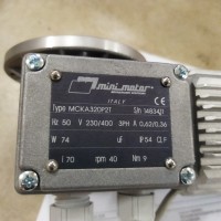 Mini Motor齿轮电机ACKA72T用于钢铁加工行业