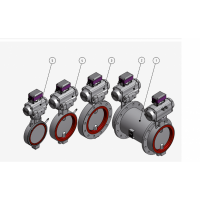 WAREX Valve蝶阀DKD110 DN 100