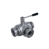 4G GHIDINI 300127-T-4 300127C-T-4 T型球型孔 三通球阀