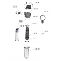 cintropur水过滤器带活性炭的净水器SL 240 NW 25紧凑型
