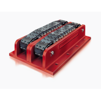 Boerkey滑动滚轮AS-H-50CrV4用于重型设备搬运